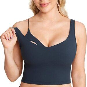 NWT Momanda A130 Nursing Sports Bra | Size M Twilight Blue
